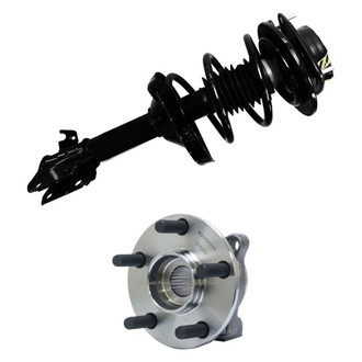 iD Select® - Front Passenger Side Complete Strut Assembly and Wheel Hub Assembly Kit