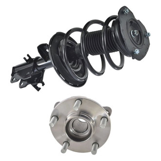 iD Select® - Front Passenger Side Complete Strut Assembly and Wheel Hub Assembly Kit