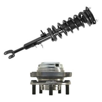 iD Select® - Front Passenger Side Complete Strut Assembly and Wheel Hub Assembly Kit