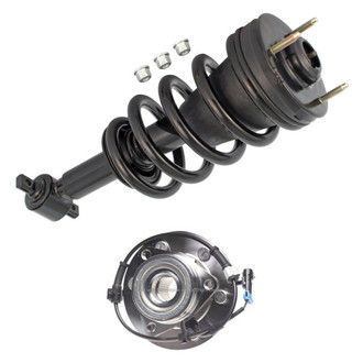 iD Select® - Front Passenger Side Complete Strut Assembly and Wheel Hub Assembly Kit