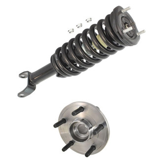 iD Select® - Front Passenger Side Complete Strut Assembly and Wheel Hub Assembly Kit