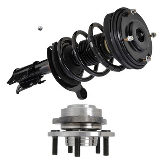 iD Select® - Front Passenger Side Complete Strut Assembly and Wheel Hub Assembly Kit