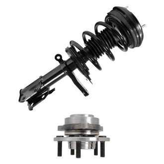 iD Select® - Front Passenger Side Complete Strut Assembly and Wheel Hub Assembly Kit