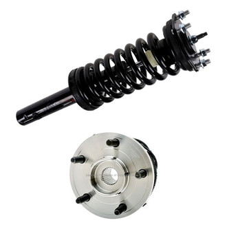 iD Select® - Front Passenger Side Complete Strut Assembly and Wheel Hub Assembly Kit