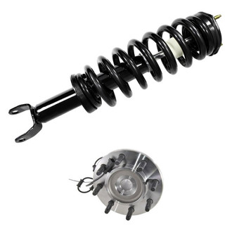 iD Select® - Front Passenger Side Complete Strut Assembly and Wheel Hub Assembly Kit