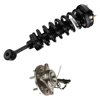iD Select® - Front Passenger Side Complete Strut Assembly and Wheel Hub Assembly Kit