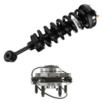 iD Select® - Front Passenger Side Complete Strut Assembly and Wheel Hub Assembly Kit