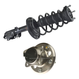 iD Select® - Rear Passenger Side Complete Strut Assembly and Wheel Hub Assembly Kit