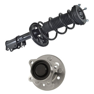 iD Select® - Rear Passenger Side Complete Strut Assembly and Wheel Hub Assembly Kit