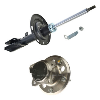 iD Select® - Rear Shock Absorber and Wheel Hub Kit