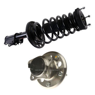 iD Select® - Rear Passenger Side Complete Strut Assembly and Wheel Hub Assembly Kit