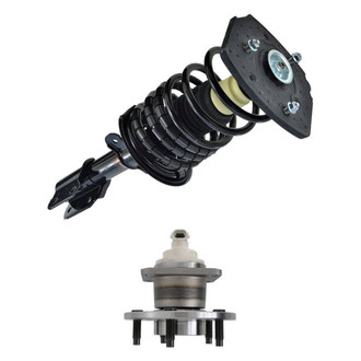iD Select® - Rear Passenger Side Complete Strut Assembly and Wheel Hub Assembly Kit