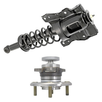 iD Select® - Rear Passenger Side Complete Strut Assembly and Wheel Hub Assembly Kit