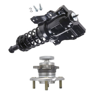 iD Select® - Rear Passenger Side Complete Strut Assembly and Wheel Hub Assembly Kit