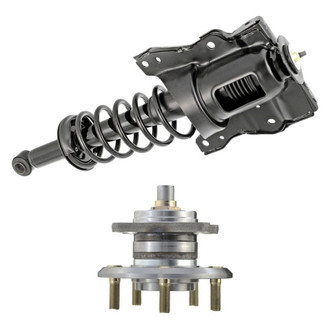 iD Select® - Rear Passenger Side Complete Strut Assembly and Wheel Hub Assembly Kit
