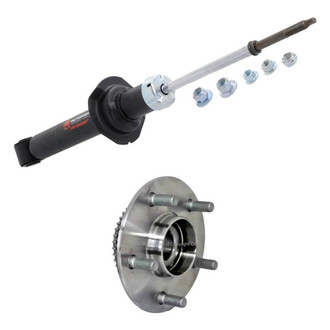 iD Select® - Rear Passenger Side Shock Absorber and Wheel Hub Assembly Kit