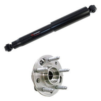 iD Select® - Rear Passenger Side Shock Absorber and Wheel Hub Assembly Kit