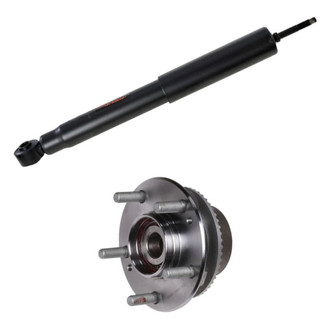 iD Select® - Rear Passenger Side Shock Absorber and Wheel Hub Assembly Kit