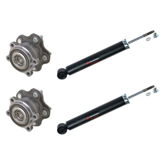 iD Select® - Rear Shock Absorbers and Wheel Hub Assembly Kit