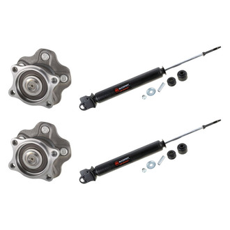 iD Select® - Rear Shock Absorbers and Wheel Hub Assembly Kit
