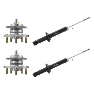iD Select® - Rear Shock Absorbers and Wheel Hub Assembly Kit