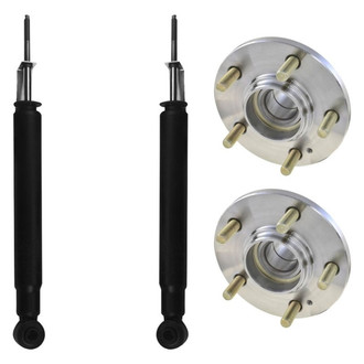 iD Select® - Rear Shock Absorber and Wheel Hub Kit