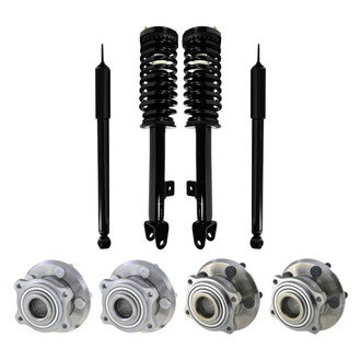 iD Select® - Front and Rear Shock Absorbers and Wheel Hub Assembly Kit