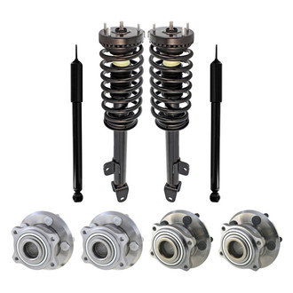 iD Select® - Front and Rear Shock Absorbers and Wheel Hub Assembly Kit