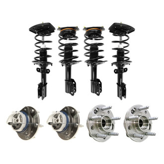 iD Select® - Front and Rear Complete Strut Assemblies and Wheel Hub Assembly Kit