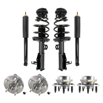 iD Select® - Front and Rear Shock Absorbers and Wheel Hub Assembly Kit