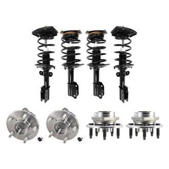 iD Select® - Front and Rear Complete Strut Assemblies and Wheel Hub Assembly Kit