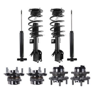 iD Select® - Front and Rear Shock Absorbers and Wheel Hub Assembly Kit