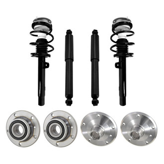 iD Select® - Front and Rear Shock Absorbers and Wheel Hub Assembly Kit