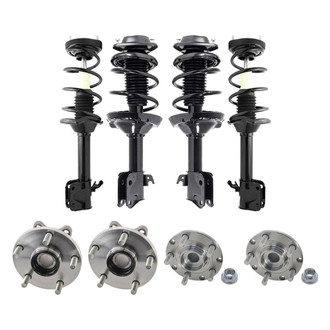 iD Select® - Front and Rear Complete Strut Assemblies and Wheel Hub Assembly Kit