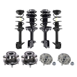iD Select® - Front and Rear Complete Strut Assemblies and Wheel Hub Assembly Kit