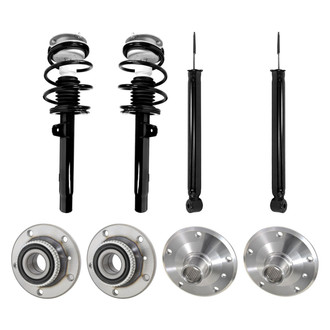 iD Select® - Front and Rear Complete Strut Assemblies and Wheel Hub Assembly Kit
