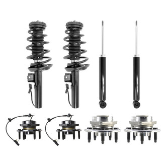 iD Select® - Front and Rear Complete Strut Assemblies and Wheel Hub Assembly Kit