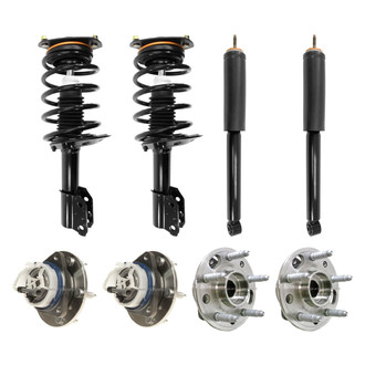 iD Select® - Front and Rear Complete Strut Assemblies and Wheel Hub Assembly Kit