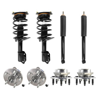 iD Select® - Front and Rear Complete Strut Assemblies and Wheel Hub Assembly Kit