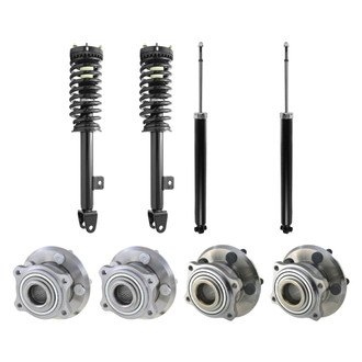 iD Select® - Front and Rear Complete Strut Assemblies and Wheel Hub Assembly Kit