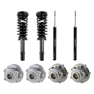 iD Select® - Front and Rear Complete Strut Assemblies and Wheel Hub Assembly Kit