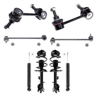 iD Select® - Front and Rear Complete Strut Assemblies and Stabilizer Bar Link Kit