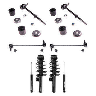 iD Select® - Front and Rear Complete Strut Assemblies and Stabilizer Bar Link Kit