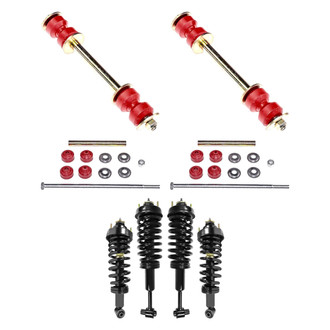 iD Select® - Front and Rear Complete Strut Assemblies and Stabilizer Bar Link Kit