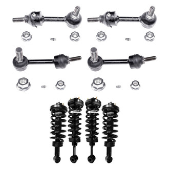 iD Select® - Front and Rear Complete Strut Assemblies and Stabilizer Bar Link Kit