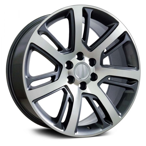 iD Select® - 24 x 10 Black Machined Alloy Factory Wheel