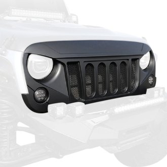 Jeep Custom Grilles | Billet, Mesh, CNC, LED, Chrome, Black