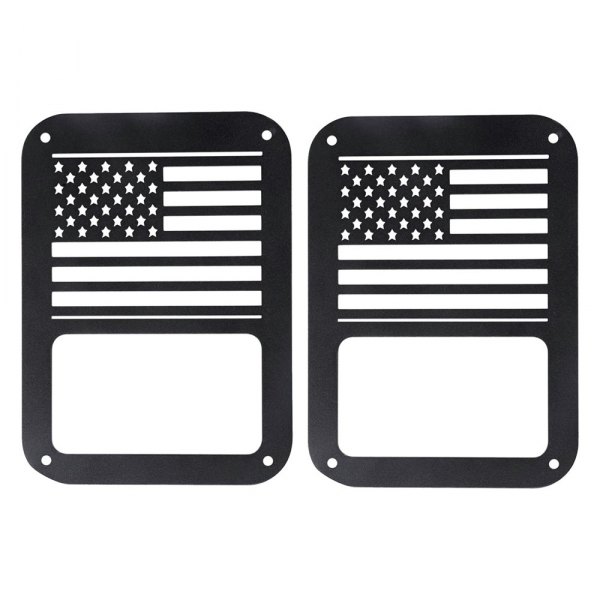 iD Select® - National Flag Style Tail Light Covers