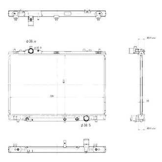iD Select® - Engine Coolant Radiator