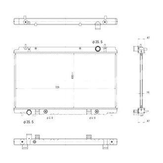 iD Select® - Engine Coolant Radiator